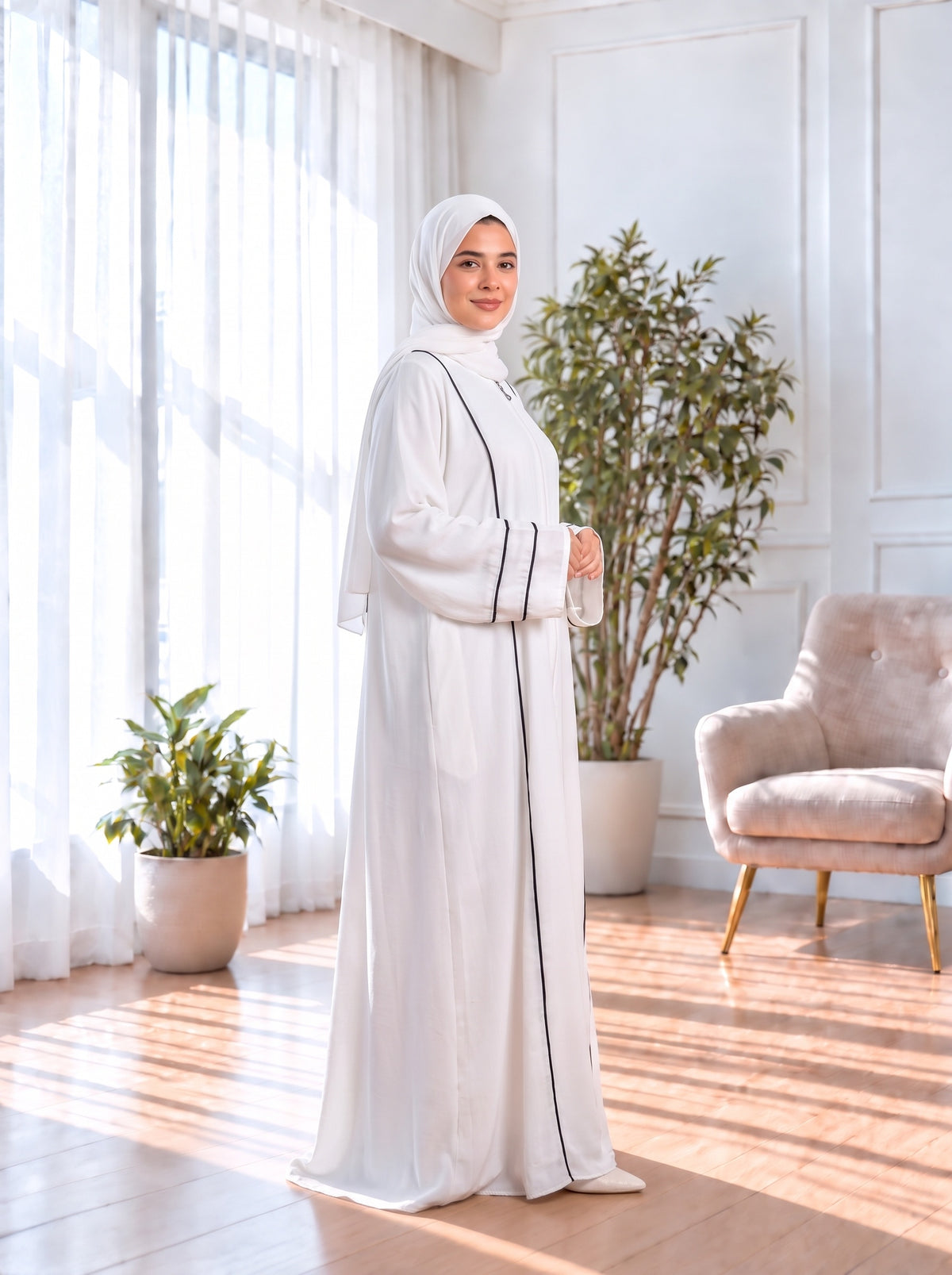 Khadija - White