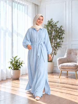 Long Shirt - Baby Blue