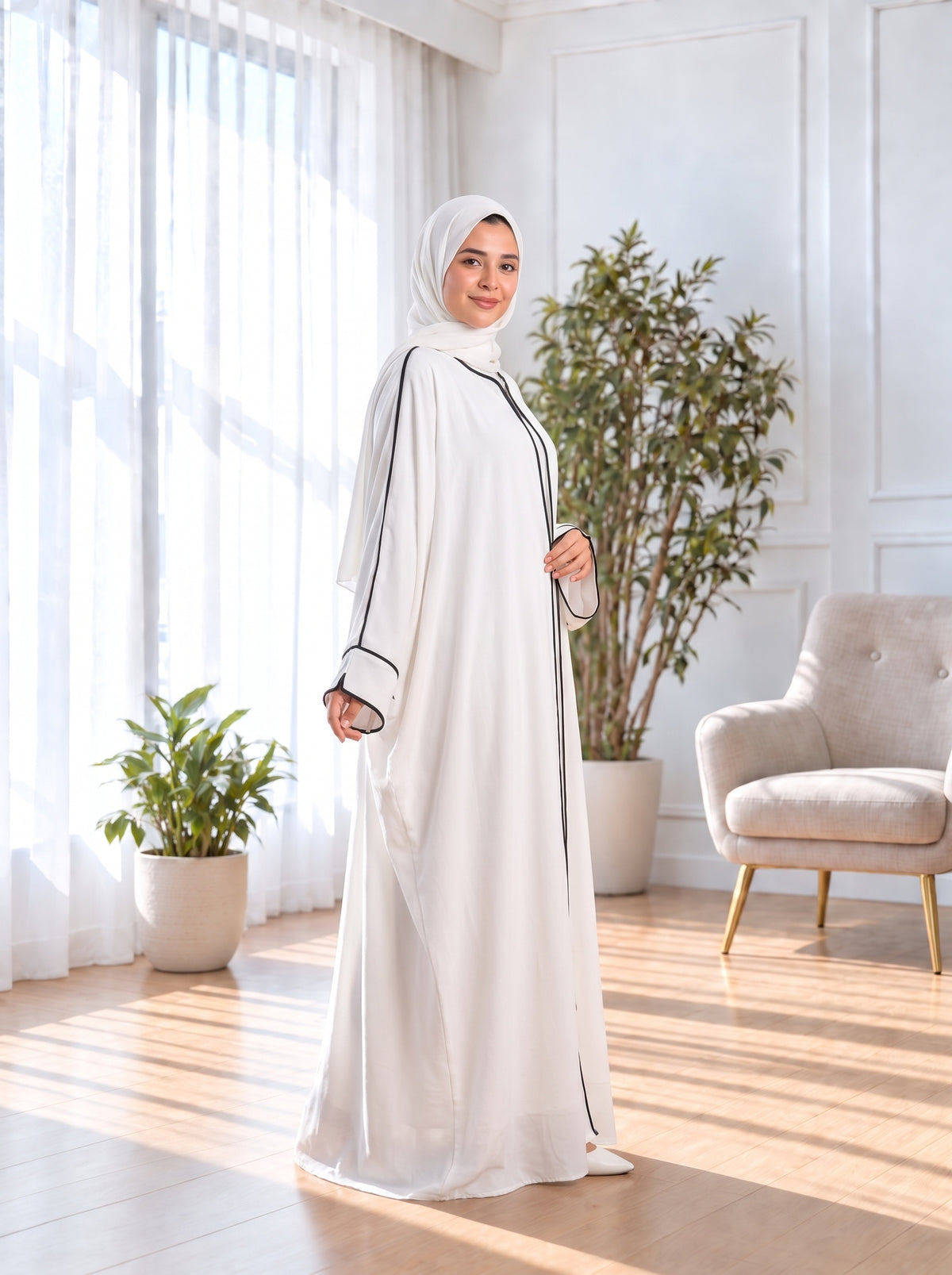 Zeina - White